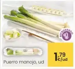 Eroski Puerro manojo oferta