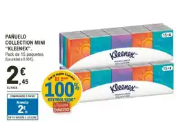 E.Leclerc KLEENEX Pañuelo collection mini oferta