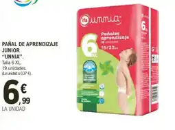 E.Leclerc IFA UNNIA Pañal de aprendizaje junior oferta