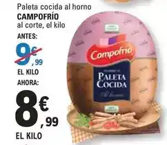 E.Leclerc Campofrío - paleta cocida al horno oferta