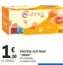 E.Leclerc IFA UNNIA Protege slip maxi oferta