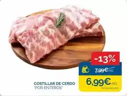Supermercados La Despensa Costillar de cerdo oferta