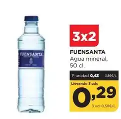 Alimerka Fuensanta - agua mineral oferta