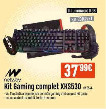 Beep Netway Kit Gaming Completo Xks530 oferta