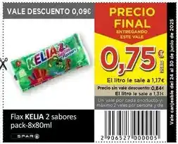 SPAR Kelia - flax 2 sabores oferta