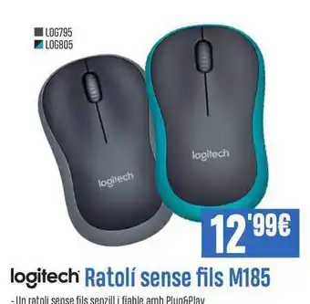 Beep Logitech Ratolií Sense Fils M185 oferta