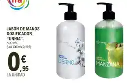 E.Leclerc IFA UNNIA Jabón de manos dosificador oferta