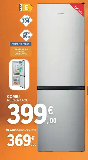 E.Leclerc Combi rb390n4ace oferta