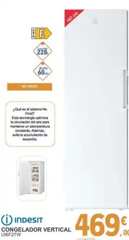 E.Leclerc INDESIT Congelador vertical u16f2tw oferta