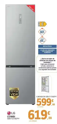 E.Leclerc LG Combi gbv7270epy oferta
