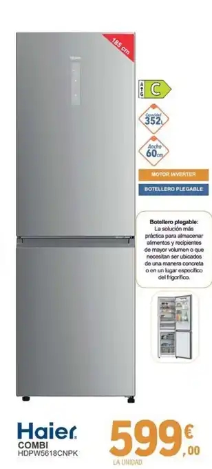 E.Leclerc HAIER Combi hdpw5618cnpk oferta
