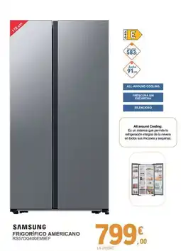 E.Leclerc SAMSUNG Frigorífico americano rs57dg400em9ef oferta