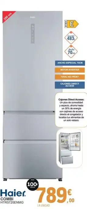 E.Leclerc HAIER Combi HTR5720ENMG oferta
