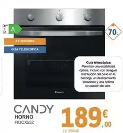 E.Leclerc CANDY Horno fidcx532 oferta
