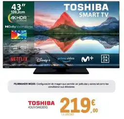 E.Leclerc TOSHIBA 43UV3463DG oferta