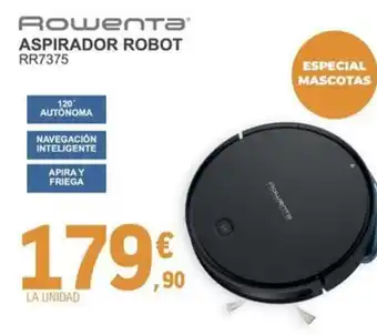 E.Leclerc ROWENTA Aspirador robot rr7375 oferta