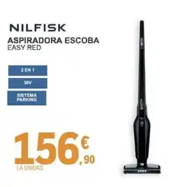 E.Leclerc NILFISK Aspiradora escoba easy red oferta