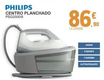 E.Leclerc PHILIPS Centro planchado psg2000/8 oferta