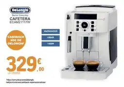 E.Leclerc DELONGHI Cafetera ecam21117w oferta