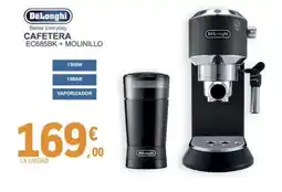 E.Leclerc DELONGHI Cafetera ec685bk + molinillo oferta