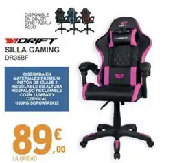 E.Leclerc DRIFT Silla gaming dr35bf oferta