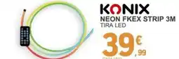 E.Leclerc KONIX Neon fkex strip 3m tira led oferta