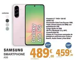 E.Leclerc SAMSUNG Smartphone a56 oferta