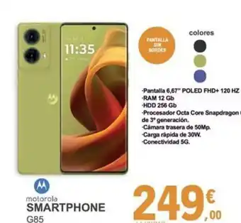 E.Leclerc MOTOROLA Smartphone g85 oferta