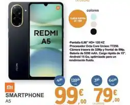 E.Leclerc REDMI Smartphone a5 oferta