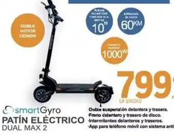 E.Leclerc Patín eléctrico dual max 2 oferta