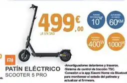 E.Leclerc Patín eléctrico scooter 5 pro oferta