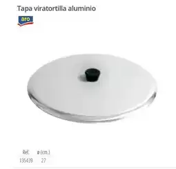 Makro Aro - tapa viratortilla aluminio oferta