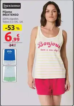 Alcampo Inextenso - pijama oferta