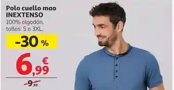 Alcampo Inextenso - polo cuello mao oferta
