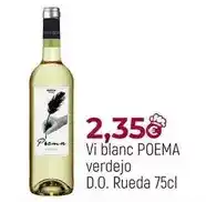 Comerco Cash & Carry Rueda - vi blanc poema verdejo d.o. rueda oferta