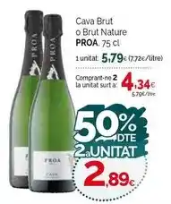 Condis Brut - cava o nature oferta