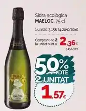 Condis Maeloc - sidra ecologica oferta