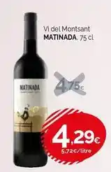 Condis Vi del montsant oferta