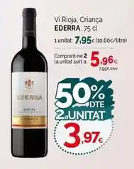 Condis Ederra - vi rioja criança oferta