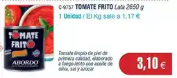 Abordo Abordo - tomate frito oferta