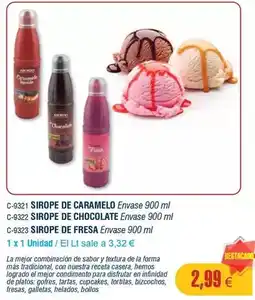Abordo Abordo - sirope de caramelo oferta