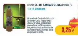 Abordo Oli - oli de sansa d'oliva oferta