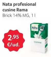 GM Cash & Carry Rama corta - nata profesional cusine oferta