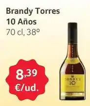GM Cash & Carry Torres - brandy 10 anos oferta