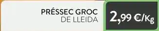 Plusfresc Préssec groc de lleida oferta