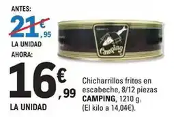 E.Leclerc Chicharillos fritos en escabeche oferta