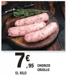 E.Leclerc Chorizo criollo oferta