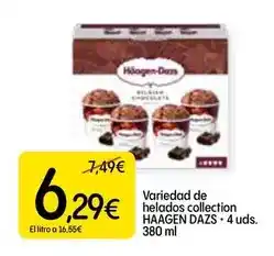 Dialprix Häagen-dazs - variedad de helados collection oferta