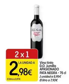 Dialprix Pata negra - vino tinto d.o. jumilla apasionado oferta