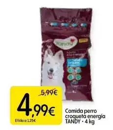 Dialprix Tandy - comida perro croqueta energía oferta